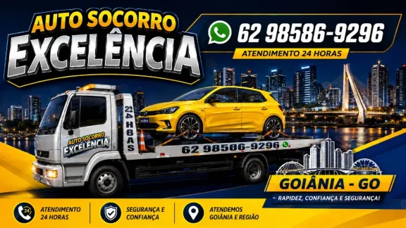 Auto Socorro Excelência Guincho 24h em Goiânia